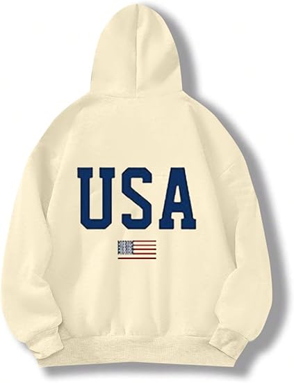 USA Flag Hoodie – Vintage American Flag Sweatshirt