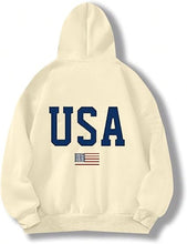USA Flag Hoodie – Vintage American Flag Sweatshirt
